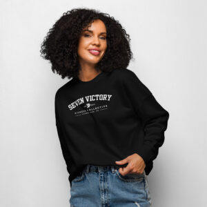 Collegiate Seven Victory Women’s organic crew neck sweatshirt